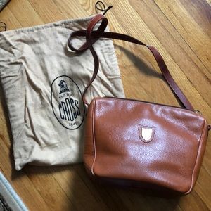 Beautiful brown leather Mark Cross Crossbody Bag
